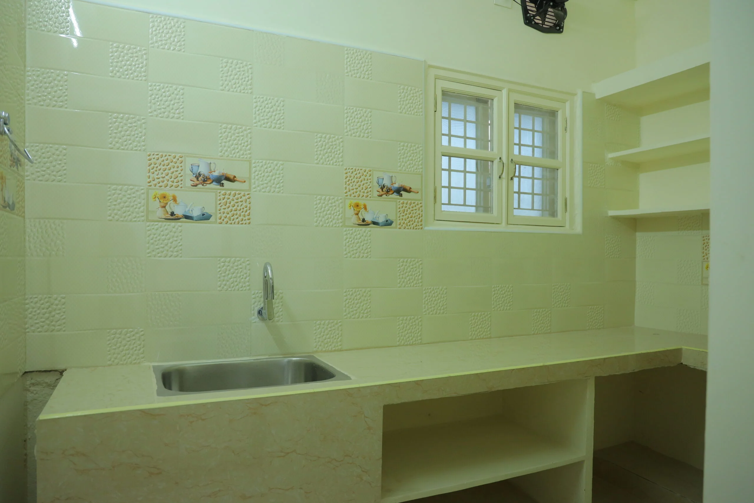Double Bed Room 2BHk-Kitchen